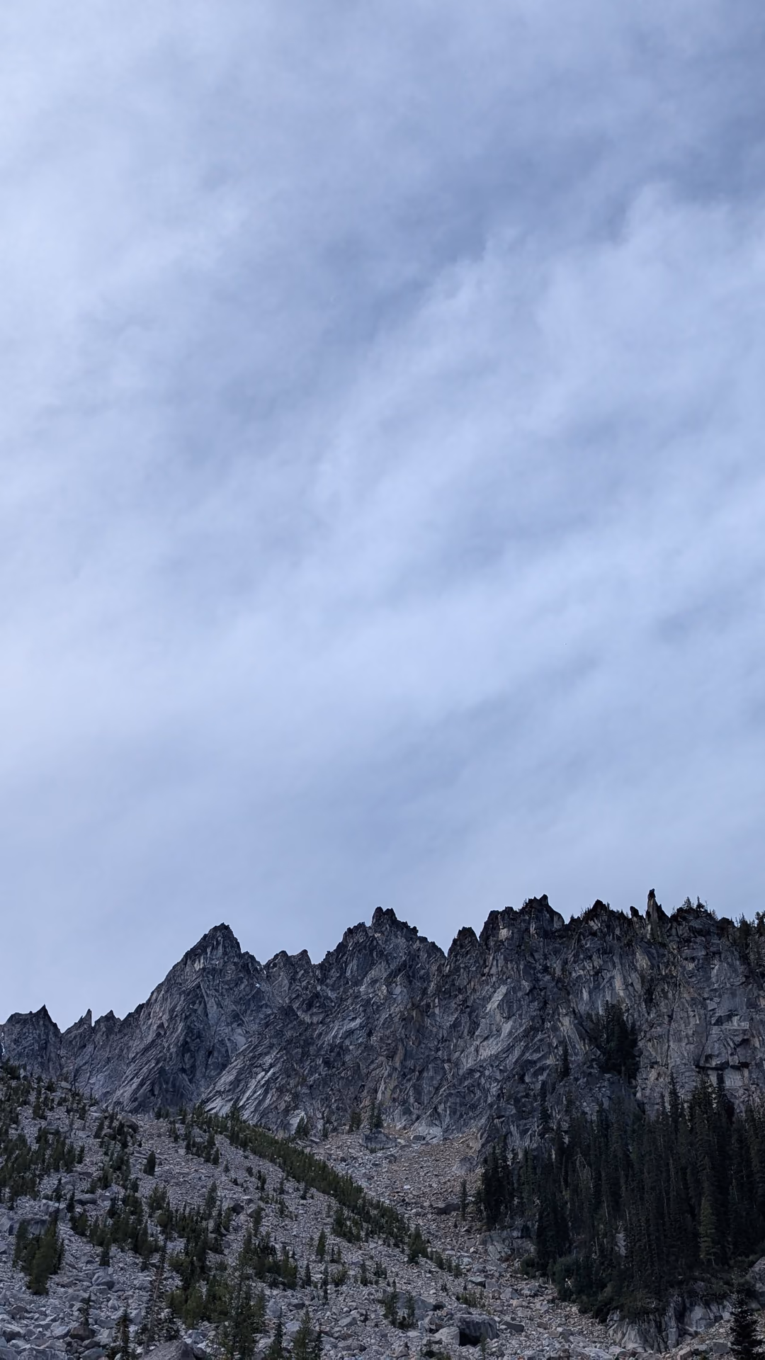 Unknown jagged ridge