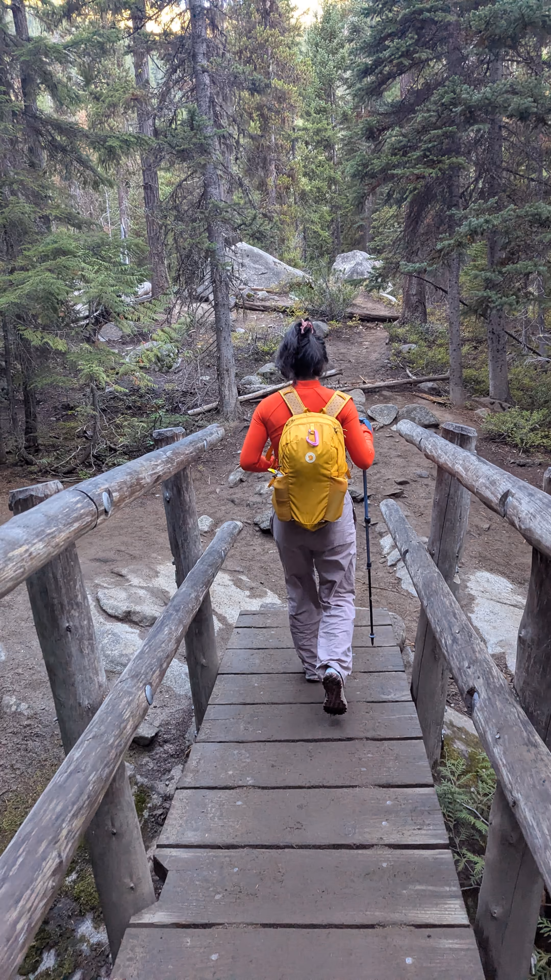 Well-maintained bridge, thanks