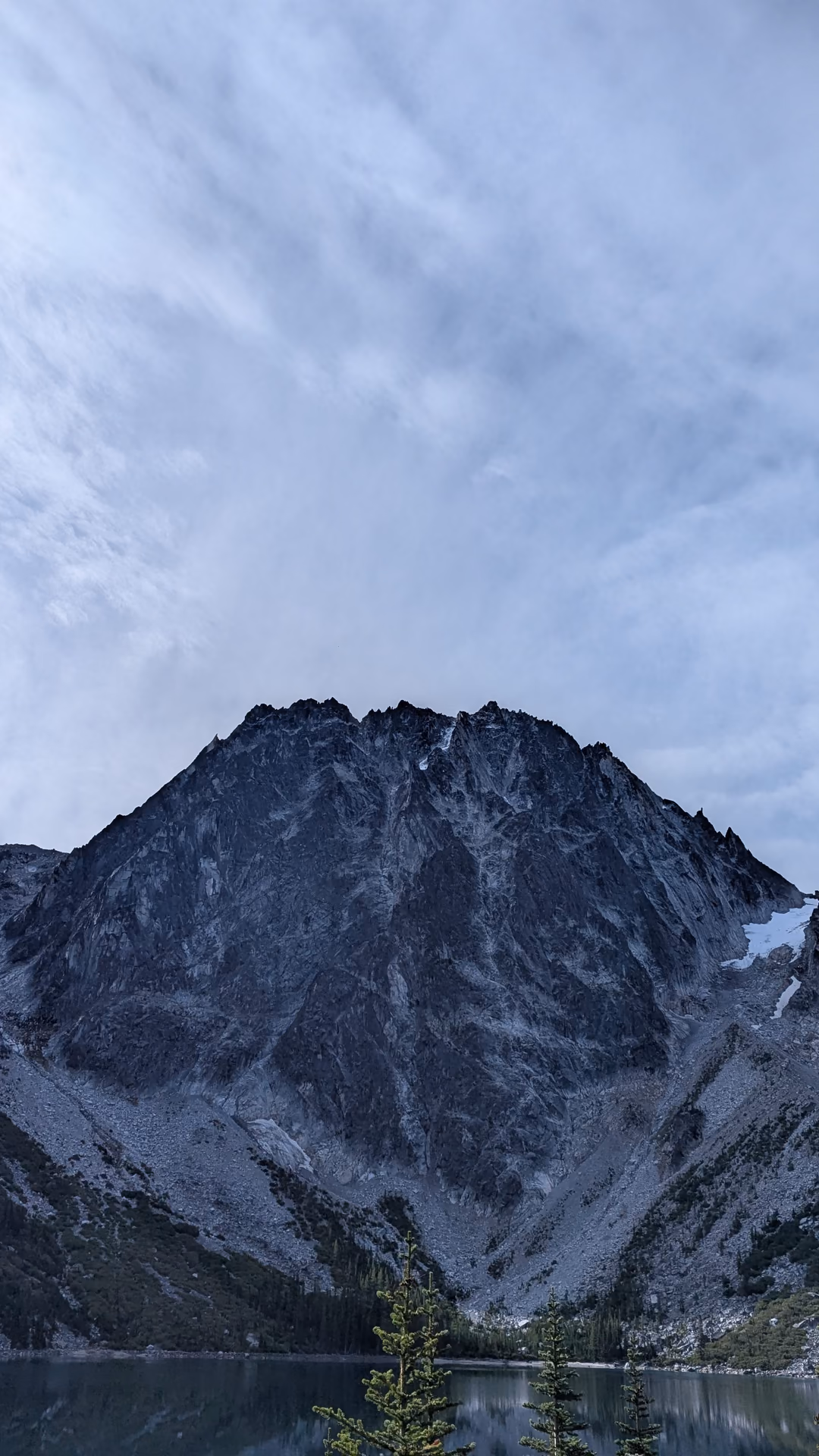 Dragontail Peak looks menacing