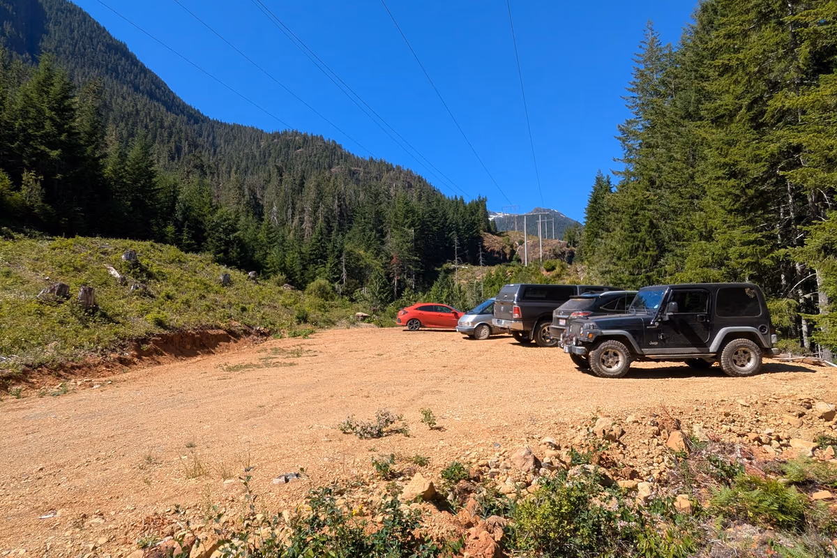 Sure wish we parked here