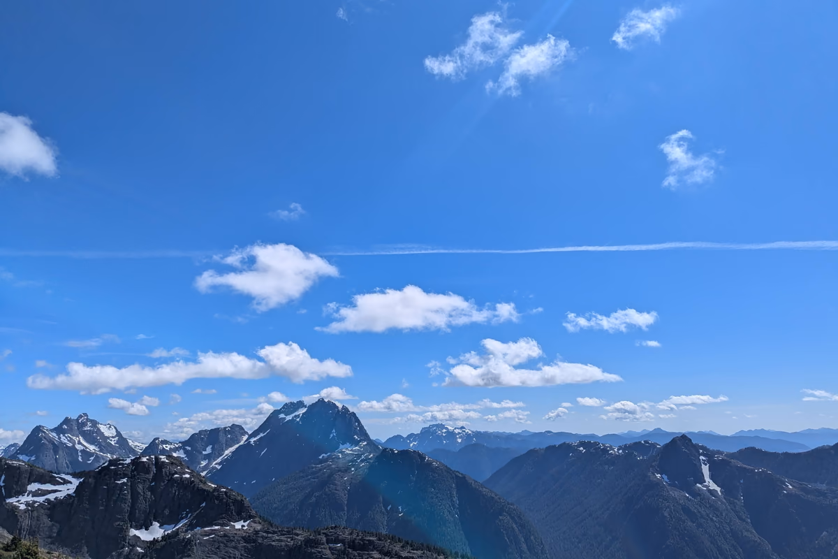 Endless mountains