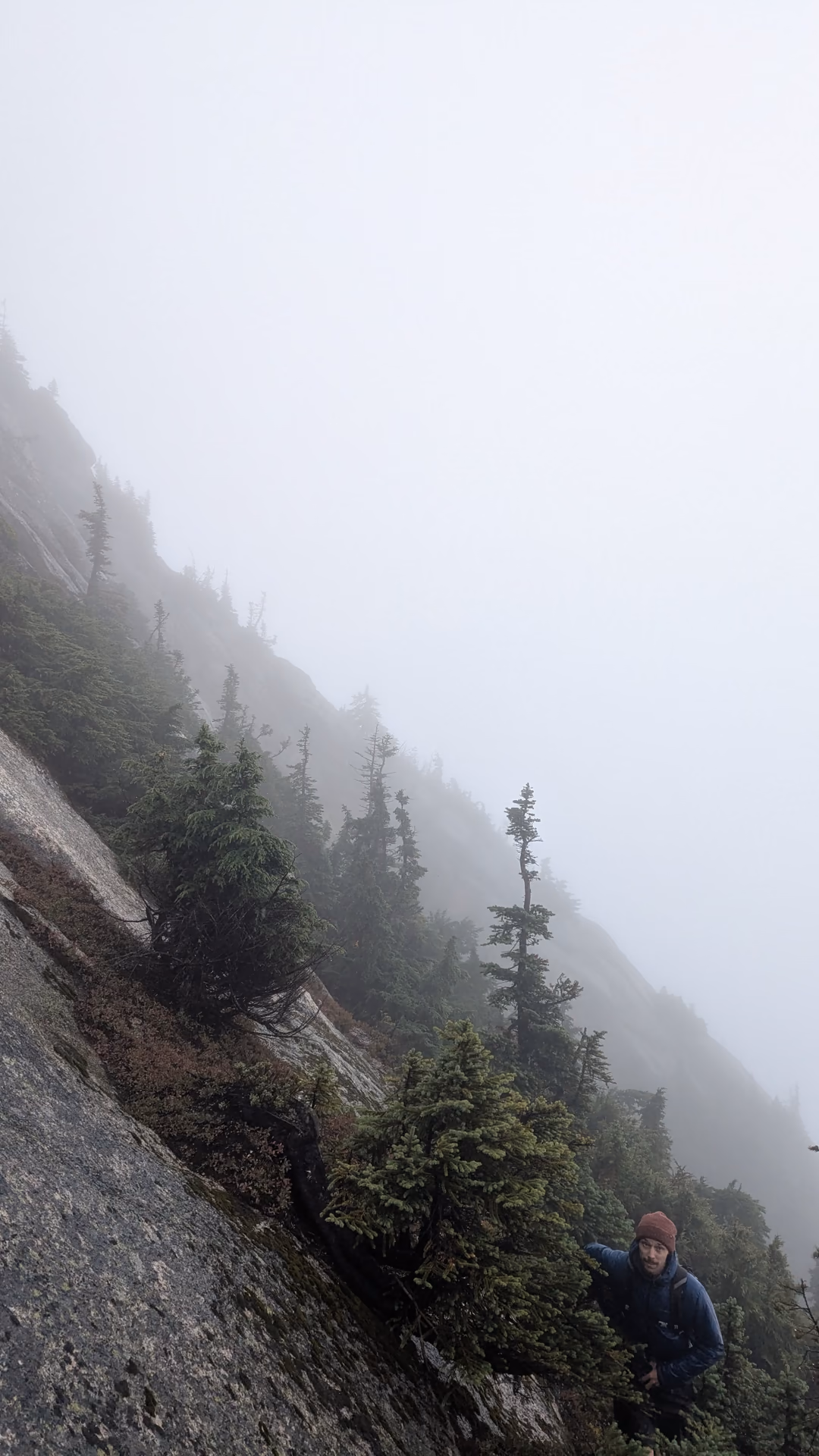 You can see how steep our route is here
