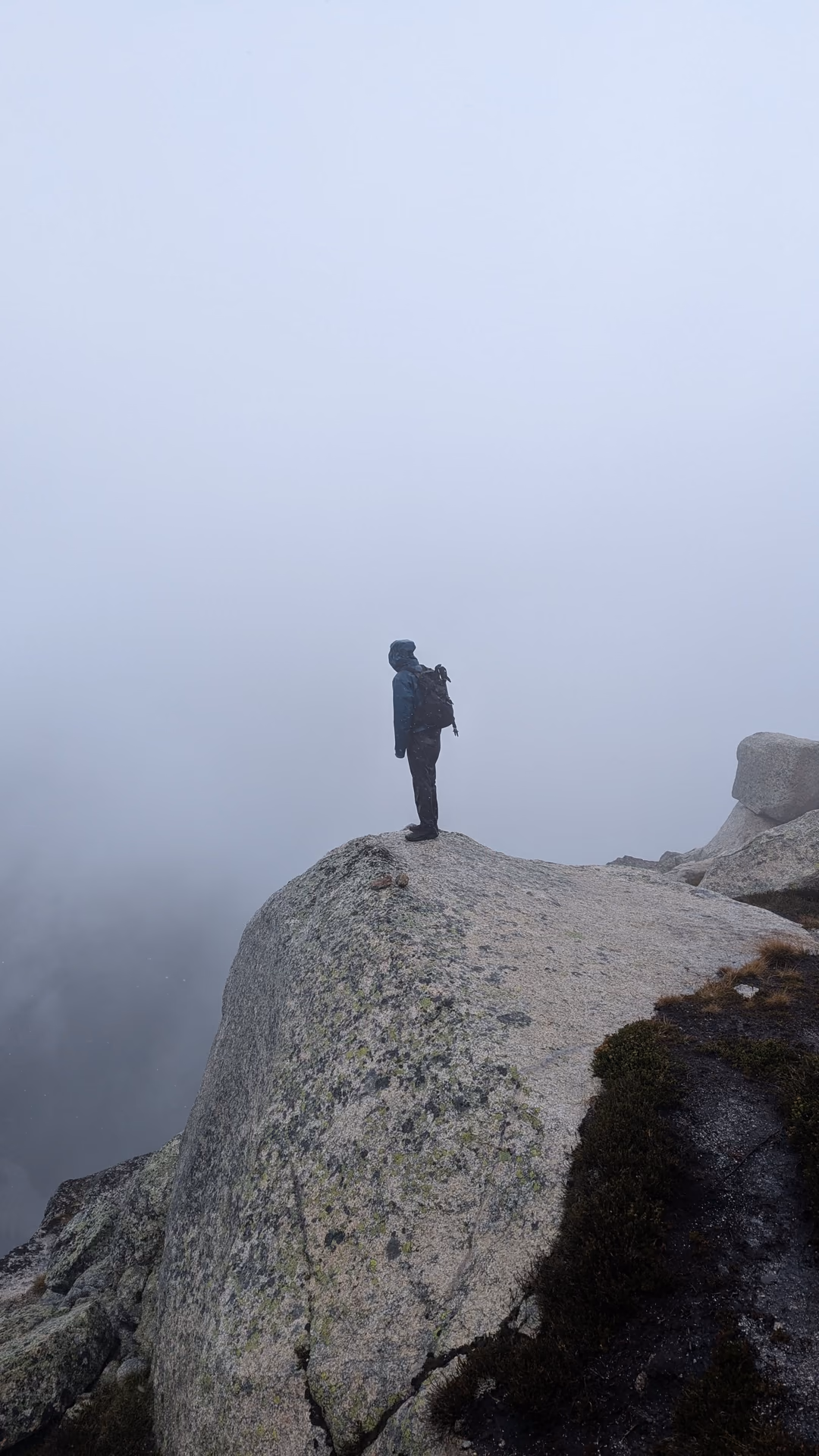 Man's search for meaning. I think its over there in the fog somewhere...
