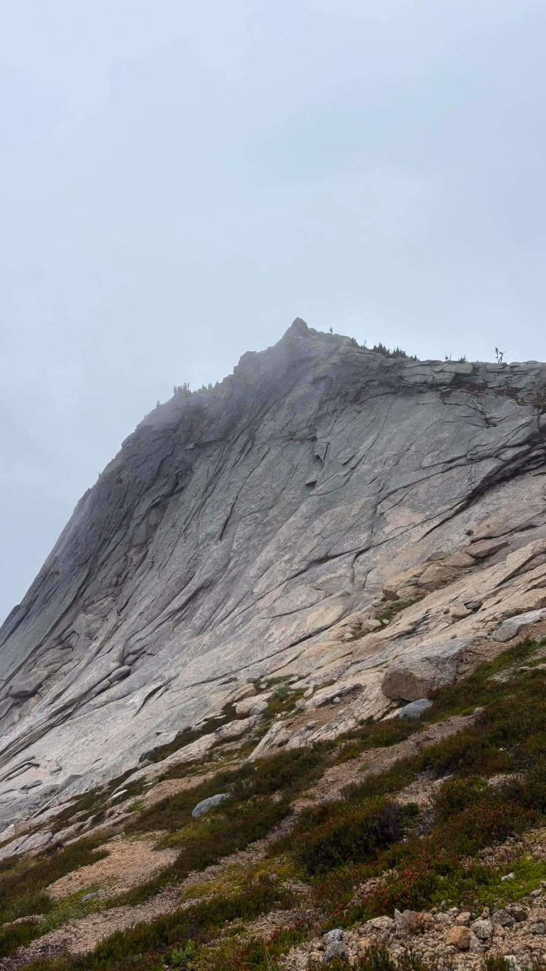 Unknown peak, beatiful slab
