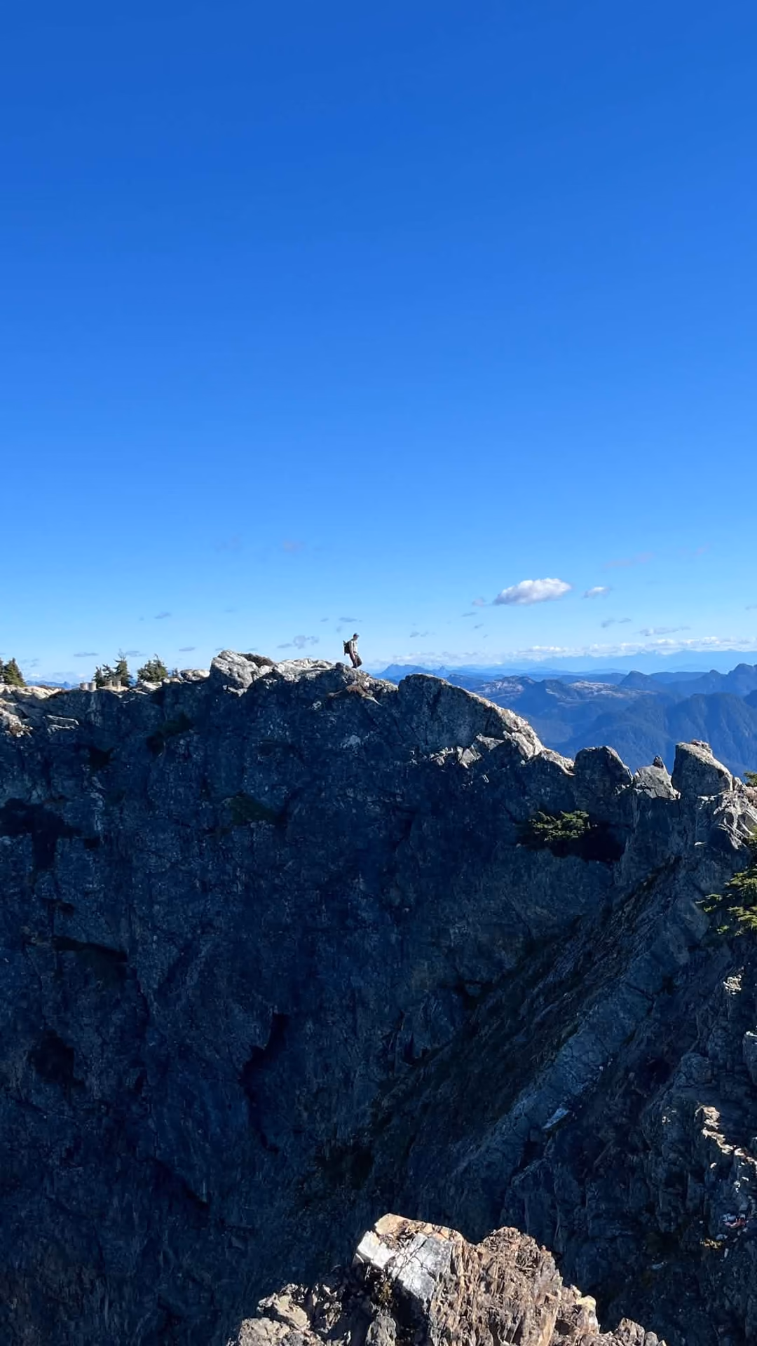 Returning from the summit